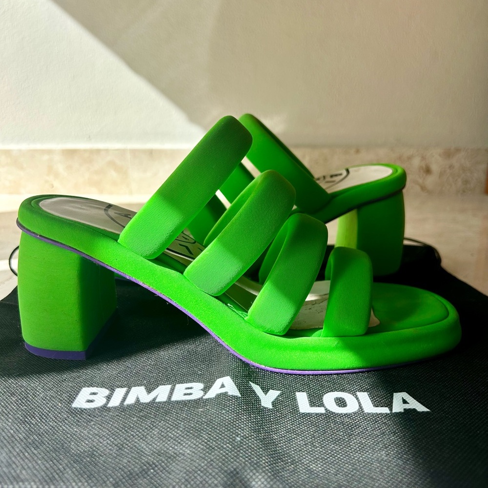 Bimba Y Lola ~ Block Heel Sandals